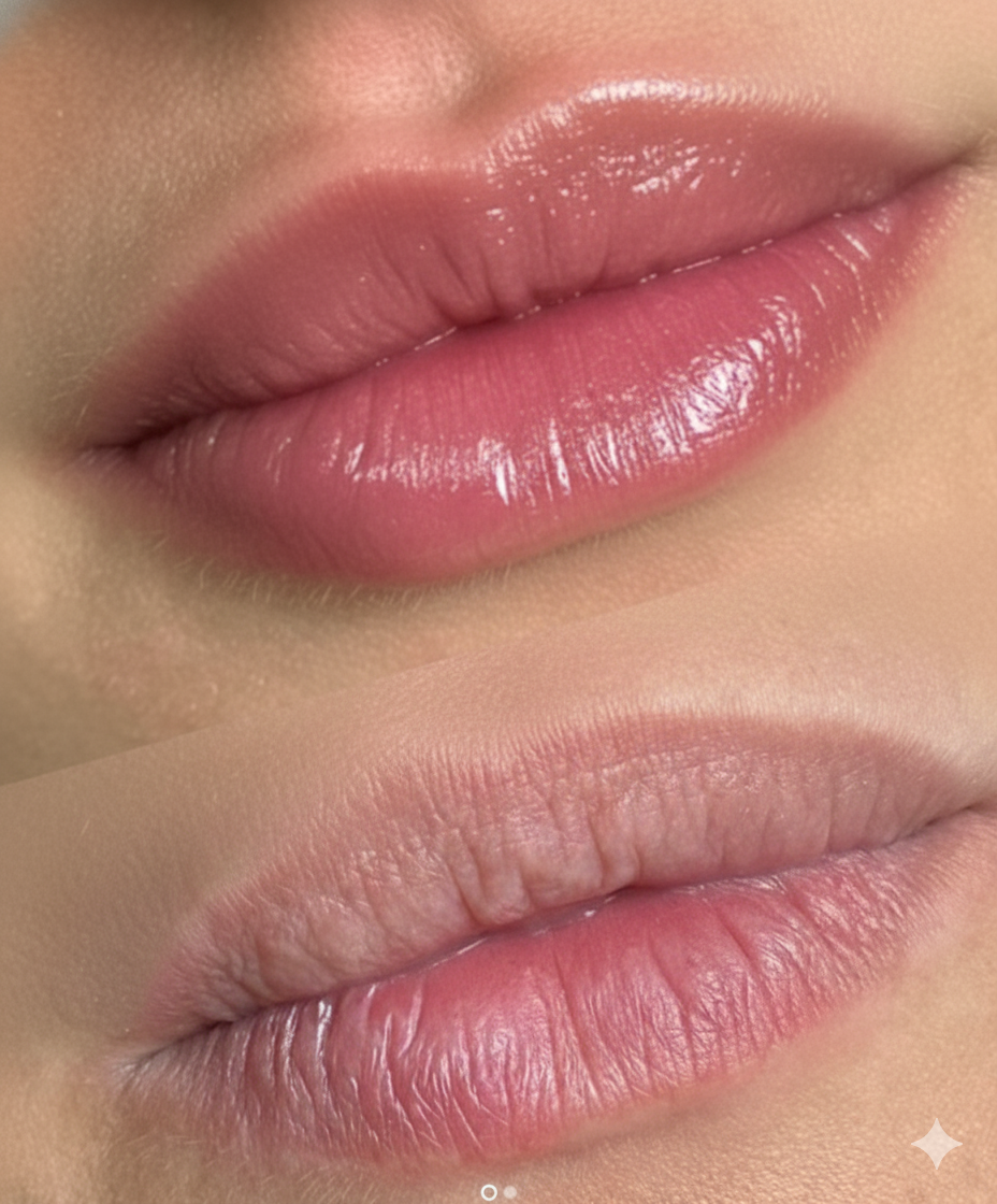 Micropigmentação labial lip blush e revitalização - Lu Make Up